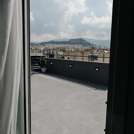 Stylish Suite Overlooking The Acropolis Athens Exterior photo