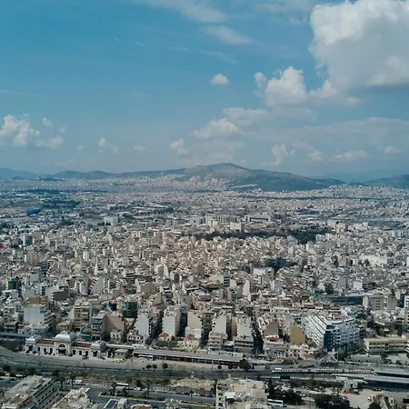Stylish Suite Overlooking The Acropolis Athens Exterior photo