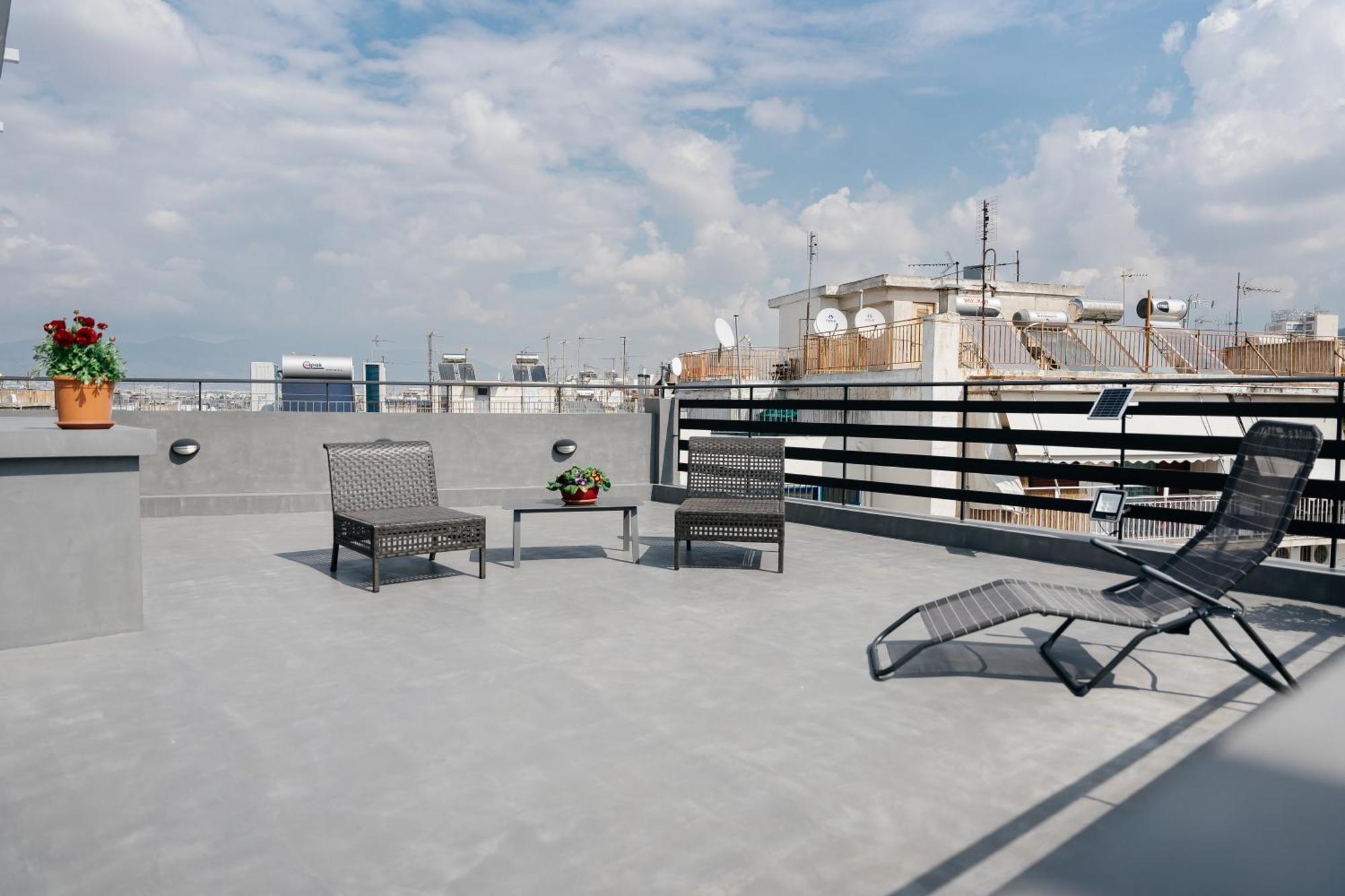 Stylish Overlooking The Acropolis Apartment Athens